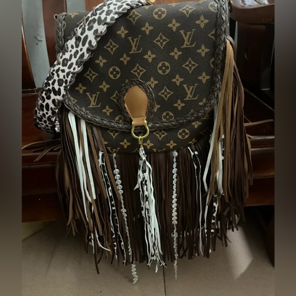Louis Vuitton revamped leopard crossbody